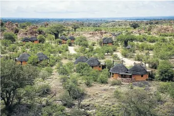  ?? GALLO/GETTY ?? SETTLE IN: Leokwe Camp offers 14 fully equipped self-catering huts