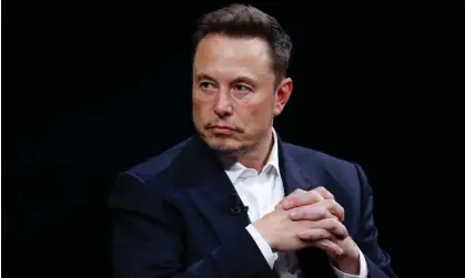  ?? ?? Musk at the VivaTech conference in Paris in June. Photograph: Gonzalo Fuentes/Reuters