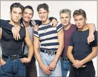  ??  ?? ON ROAD TO FAME: Take That back in their heyday