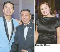  ??  ?? Donita Rose Christian Bautista Dr. Philip Bunag