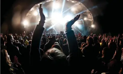  ??  ?? ‘Live music shocks me awake, moves me, exalts me. It makes me feel like I’m living.’ Photograph: Guy Berresford/Alamy Stock Photo/Alamy Stock Photo