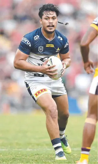  ?? ?? Cowboys star and former Trinity Bay High student Jeremiah Nanai. Picture: NRL Photos