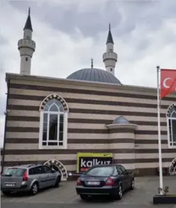  ?? FOTO TOM PALMAERS ?? De omstreden Fatih-moskee in Beringen.