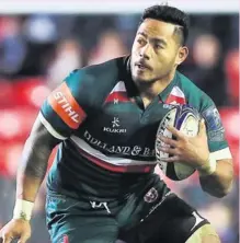  ?? Manu Tuilagi est le joueur d’un seul club jusqu’à présent : Leicester, où il a débuté en 2010 en équipe première. Photo Icon Sport ??