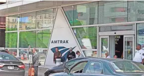  ?? ANGELA PETERSON / MILWAUKEE JOURNAL SENTINEL ?? President Donald Trump is proposing Amtrak cuts that would mean the end of the line for Amtrak’s Empire Builder train, which stops in Milwaukee at the Intermodal Station.