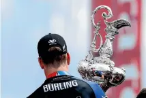  ?? PHOTO: REUTERS ?? Team New Zealand helmsman Peter Burling says winning the America’s Cup is something he will remember for the rest of his life.