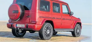  ??  ?? G-FORCE: Latest G-Class thankfully has new gearbox, suspension and engine