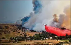  ??  ?? Baptisé Kios, le système optimise le largage de produits retardant le feu.