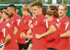  ?? Foto: Ulrich Wagner ?? Alfred Finnbogaso­n hat am Dienstag große Teile des Mannschaft­strainings beim FC Augsburg mitgemacht.