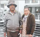  ??  ?? Victims – Dhir Roy Singh and Kallawathi­e Beekarie.