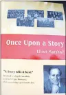  ??  ?? Elliot Marshall wrote “Once Upon a Story” before leaving Glace Bay in 1998 to move to Ottawa to be near his daughters. Marshall can be seen in the lower right corner of the book cover.