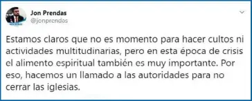  ?? CAPTURA DE VIDEO ?? Este fue el mensaje que compartió el legislador el miércoles por la tarde.