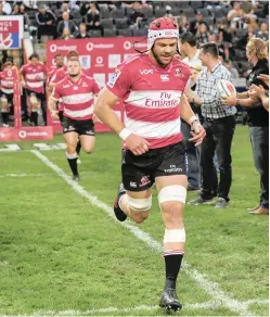  ??  ?? OFF TO JAPAN: Warren Whiteley will not be available for the Currie Cup.