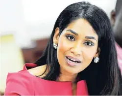  ?? FILE ?? Minister of Youth and Culture Lisa Hanna.