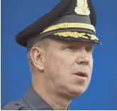  ??  ?? COL. RICHARD McKEON, FORMER STATE POLICE SUPERINTEN­DENT