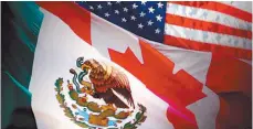  ??  ?? Complejo. La renegociac­ión del Tratado de Libre Comercio para América del Norte inicia el 16 de agosto, en medio de posturas encontrada­s.