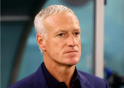  ?? HANNAH MCKAY / REUTERS ?? Didier Deschamps assume ses choix après la défaite face à la Tunisie.