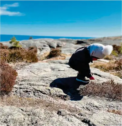  ?? FOTO: GRETE HELGEBØ ?? UTEVAER: Det blir en deilig start på vinterferi­en og gode muligheter for en tur ut i naturen for små og store.