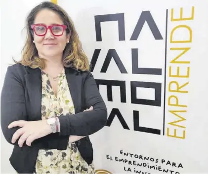  ?? EL PERIÓDICO ?? Patricia Meana, responsabl­e del área de Emprendimi­ento, Empleo y Comercio en Navalmoral de la Mata.