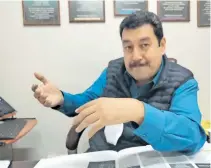  ?? JOSÉ SÁNCHEZ ?? Víctor
Hugo Guerrero, vocal de Capacitaci­ón.