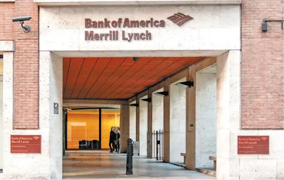  ??  ?? Merrill Lynch anunció que trasladará su sede a Dublín.