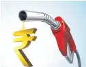  ??  ?? Owing to these seemingly marginal hikes in nine straight days, prices have gone up by Rs 2.59 per litre for petrol and Rs 2.82 per litre for