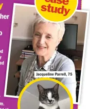  ??  ?? Jacqueline Parrell, 75