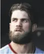  ?? Al Bello / Getty Images 2018 ?? Bryce Harper remains unsigned as spring training approaches.