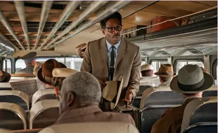  ?? ?? Colman Domingo stars as Bayard Rustin in Netflix’s biopic about the civil-rights leader.