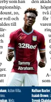  ??  ?? Tammy Abraham.