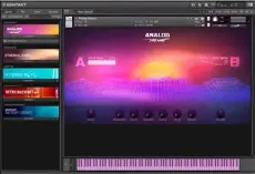  ??  ?? Eines der Highlights von Kontakt 6 ist das neue Instrument Analog Dreams mit Sounds legendärer analoger und digitaler Synthesize­r der 70er bis 90er.