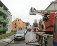  ??  ?? Bei einem Brand in der Eberlestra­ße wurden zwei Menschen verletzt.