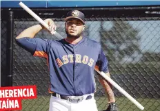  ??  ?? HERENCIA TAÍNA Josh James no escoden su deseo de jugar con Puerto Rico en el Clásico Mundial de Béisbol. Tampoco su orgullo por la Isla, como lo muestran sus tatuajes en el antebrazo izquierdo, donde hay símbolos taínos y una bandera patria.