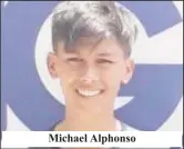  ??  ?? Michael Alphonso