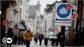  ??  ?? Wearing a mask is mandatory in Flensburg's pedestrian zone — from 6 a.m. to 10 p.m. sharp
