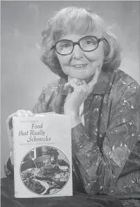  ?? THE RECORD ?? Fifty years ago, writer Edna Staebler opened a window on Waterloo Region’s unique culinary heritage, with a book called “Food That Really Schmecks.” Top, Chef Nick Benninger, who owns four restaurant­s in Waterloo, admires Staebler so much, he named his company, Fat Sparrow, after one of her recipes.