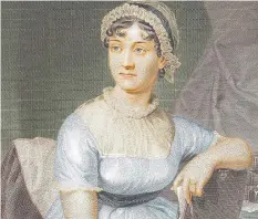  ?? — WIKIMEDIA COMMONS ?? Jane Austen was a novelist whose stories are still popular 200 years after her death.