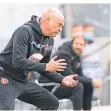  ?? FOTO: DPA ?? Trainer Uwe Rösler