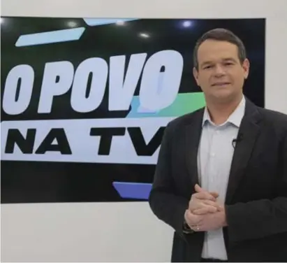  ?? GUGA MATOS/JC IMAGEM ?? Jornalista do O Povo Na TV, Thiago Raposo