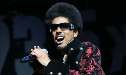  ??  ?? Hip-hop pioneer … Shock G performing in 2011. Photograph: Earl Gibson III/Getty Images