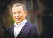  ?? Allen J. Schaben Los Angeles Times ?? CEO BOB IGER told staff he would put “more decision-making back in the hands of our creative teams.”