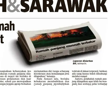 Kes Kebakaran Rumah Panjang Meningkat Pressreader