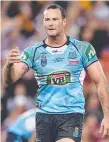  ??  ?? Blues skipper Boyd Cordner.