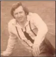  ??  ?? Inspiratio­nal: Stockport dental officer Chris Cox, 1974