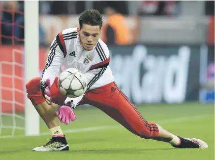  ?? Picture: AFP ?? SHUTTING THE BACK DOOR. Manchester City hope newly-acquired Brazilian goalkeeper Ederson will keep the goals out this season.