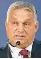  ?? DARKO VOJINOVIC/AP ?? Hungary PM Viktor Orban denies the EU accusation­s.