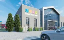  ?? VILLAGE OF NEW LENOX ?? An artist’s rendering shows the planned KidsWork Children’s Museum to be housed in a new 12,000-square-foot facility in the New Lenox Commons.