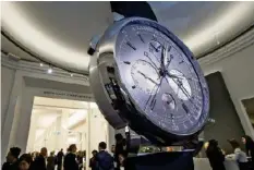  ?? KEYSTONE ?? Die Uhrenmesse Watches & Wonders wurde abgesagt.