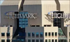  ?? Bob Donaldson/Post-Gazette ?? Highmark's sign atop Fifth Avenue Place in 2009.