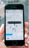  ?? FUENTE EXTERNA ?? Uber tiene su aplicación.